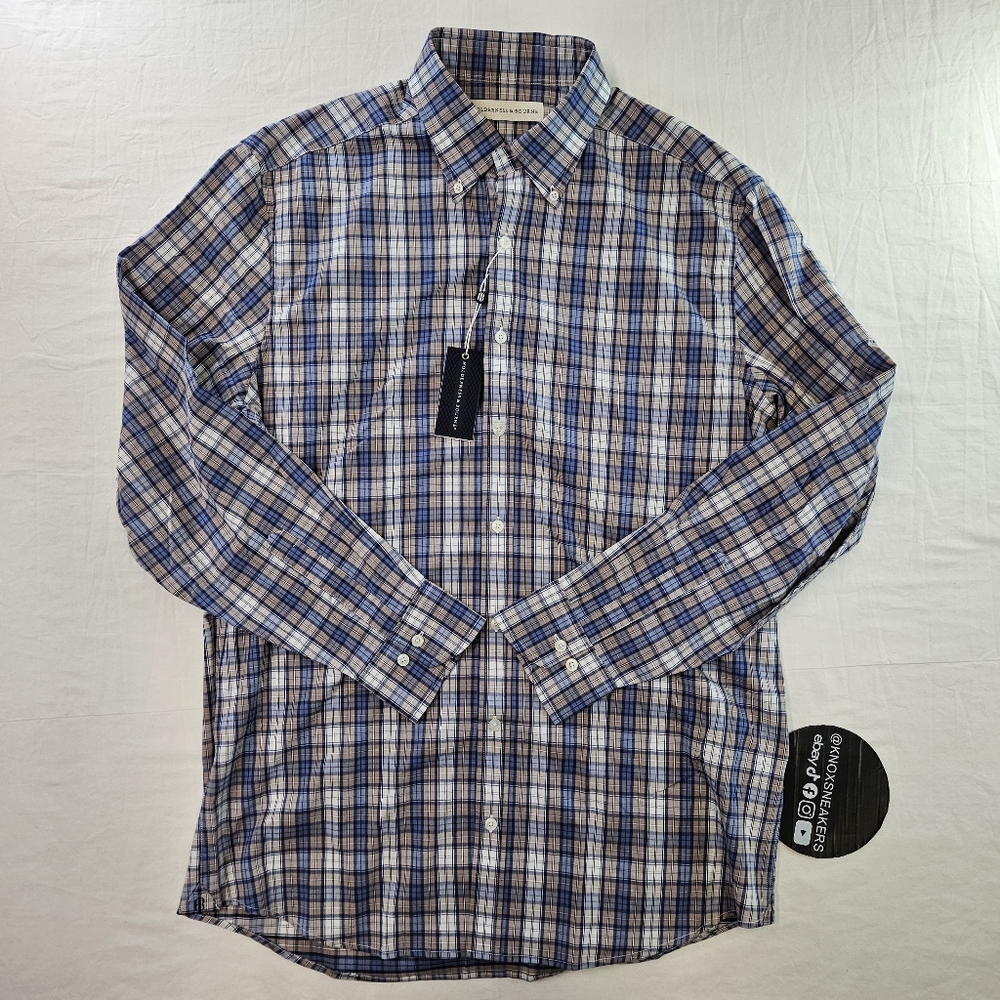 Holderness And Bourne The Andrew’s Long Sleeve Button Up Plaid Men's Size XLarge